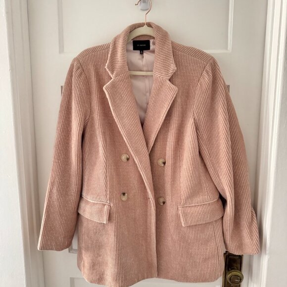 Pink Corduroy Blazer - Picture 1 of 4